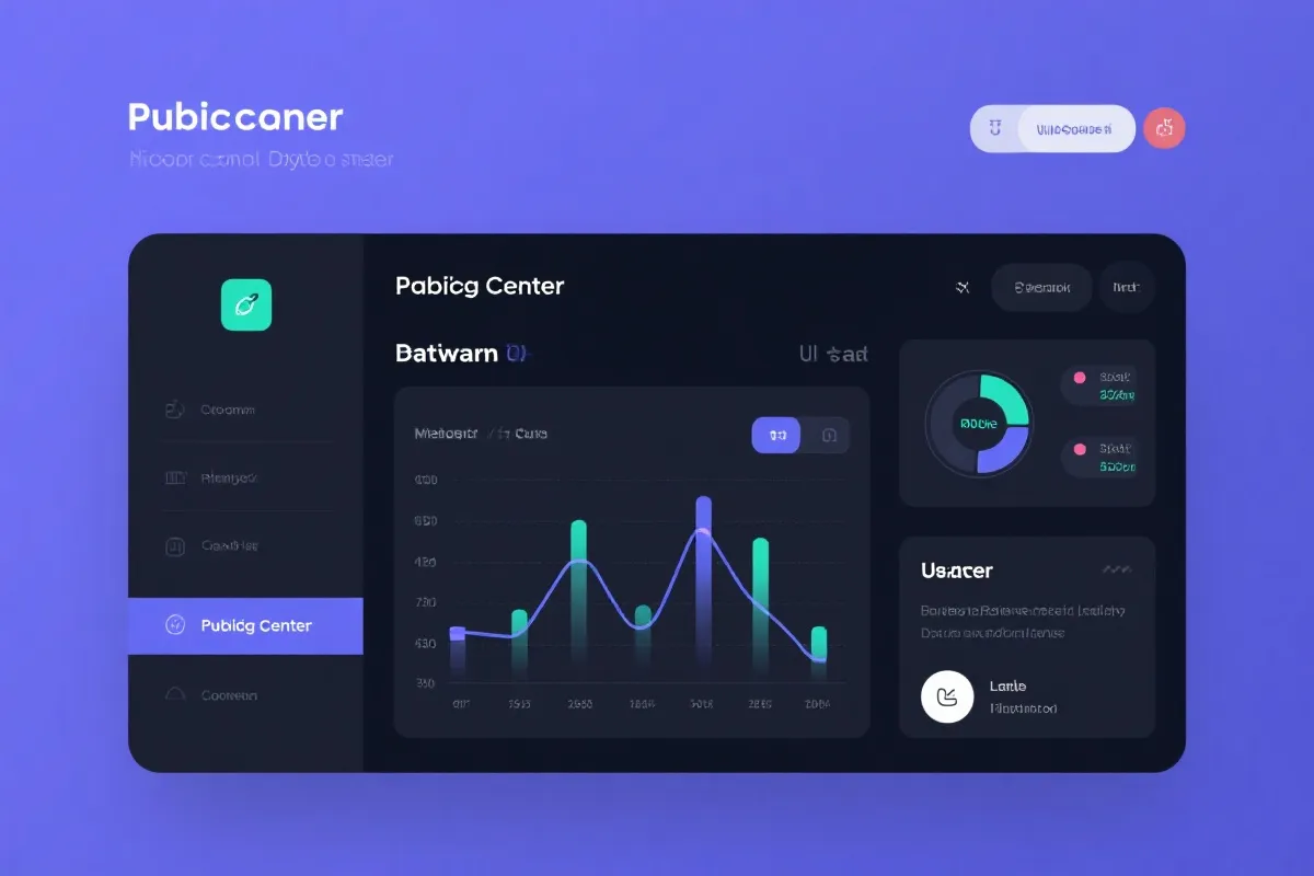 数据中心界面示意